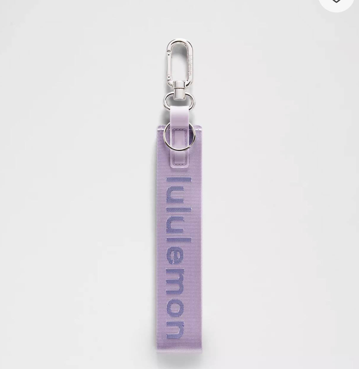 Lululemon Never Lost Keychain