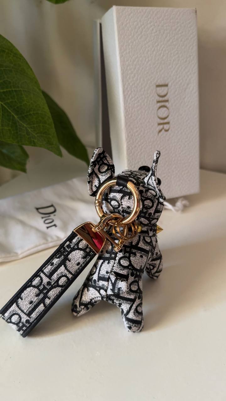 Dog & Bear Keychain