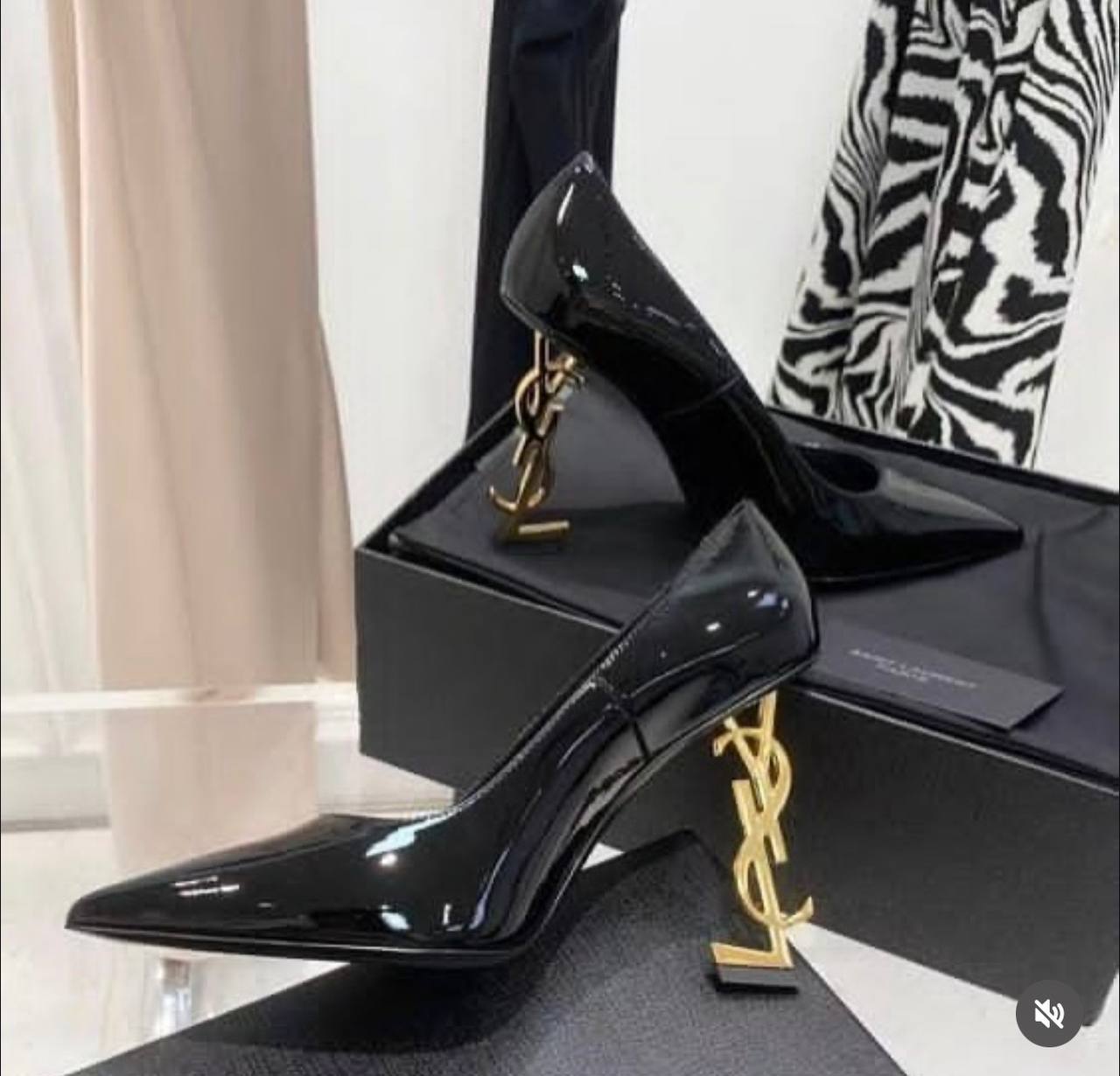 YSL Heels Mirror