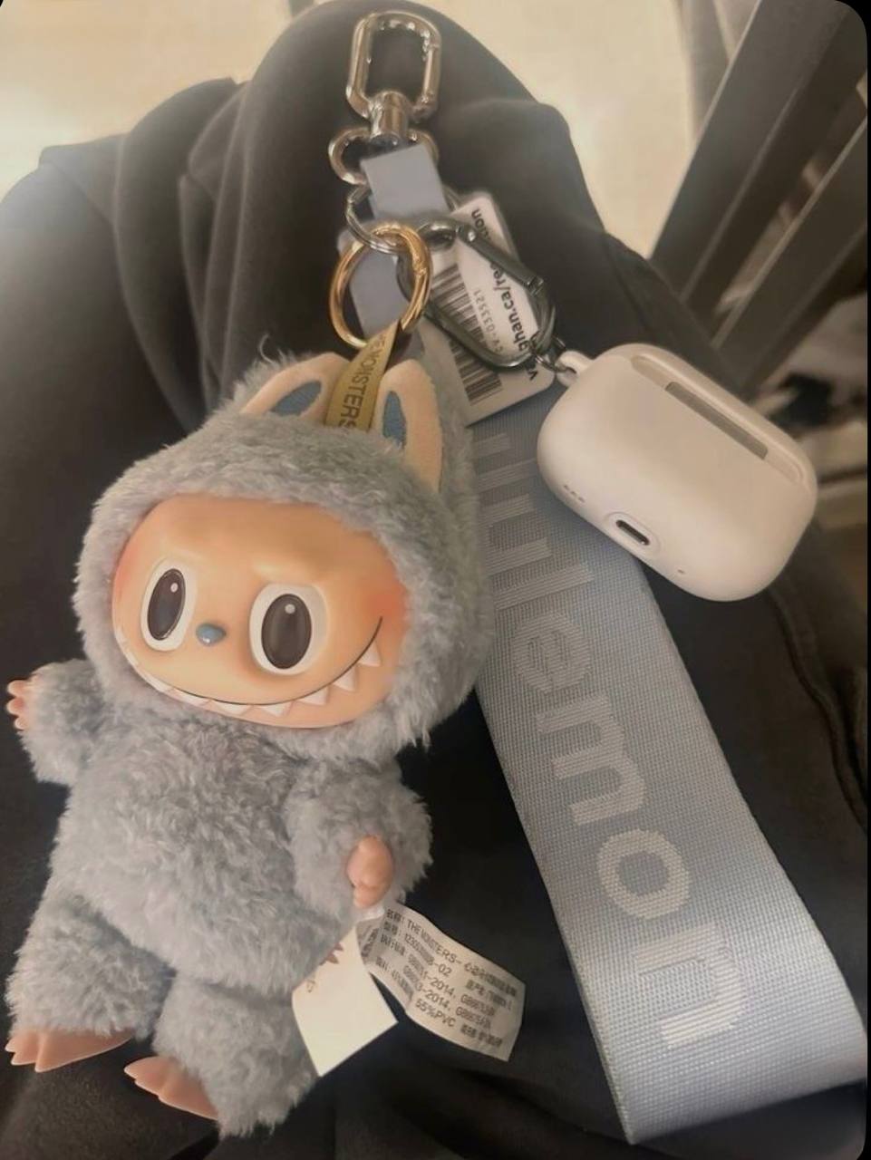 Lululemon Never Lost Keychain