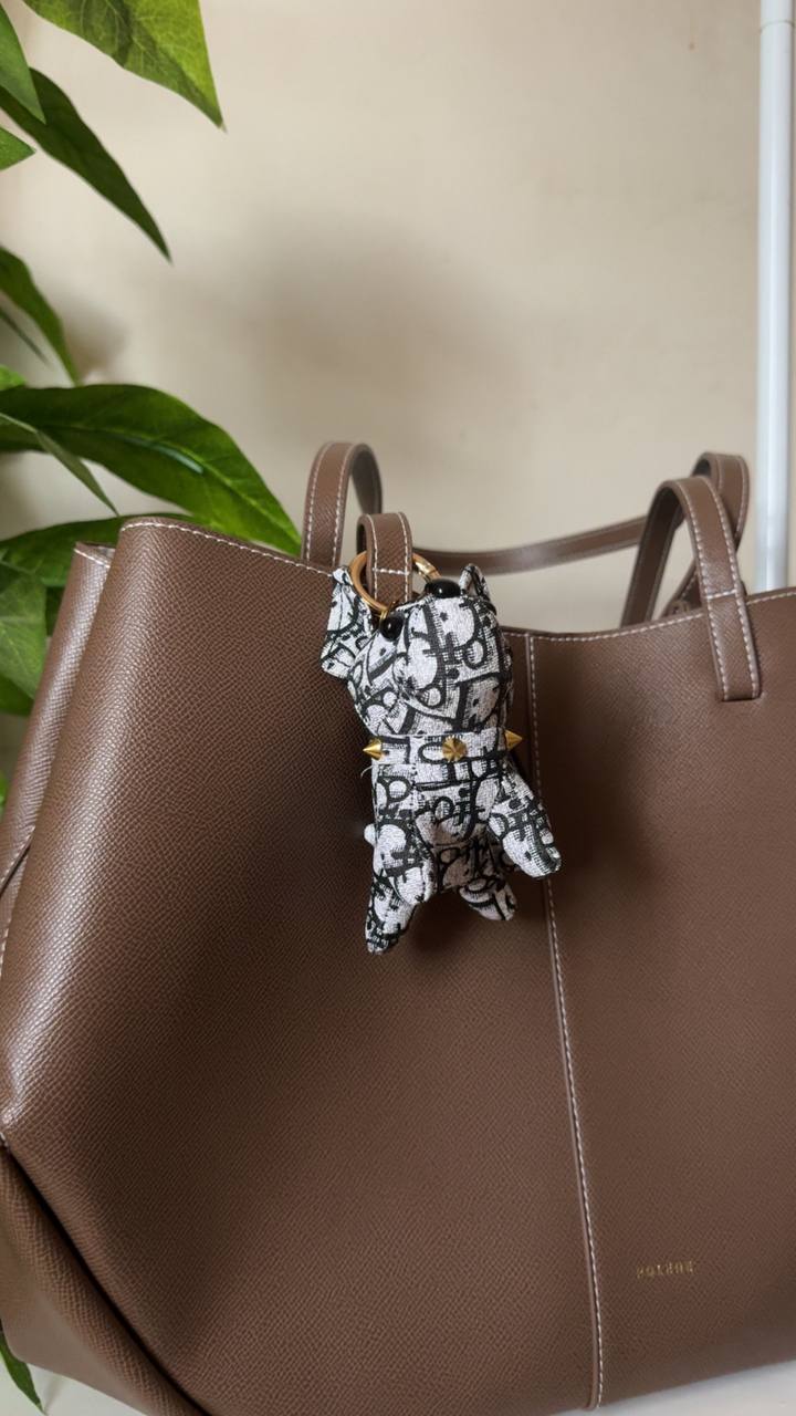 Dog & Bear Keychain