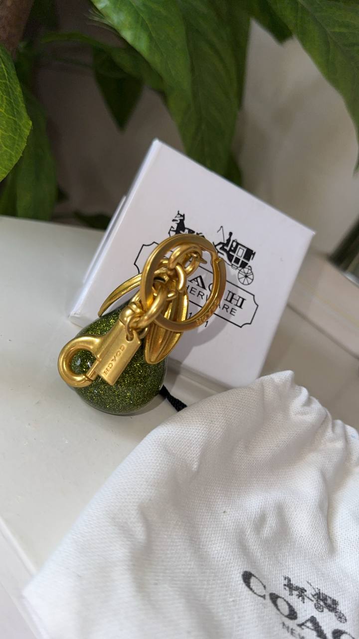 Coach Pear Bag Charm