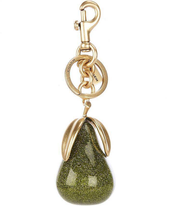 Coach Pear Bag Charm
