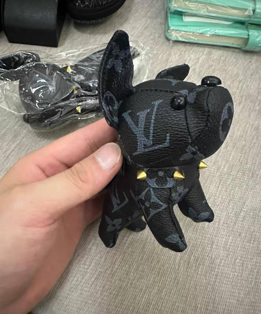 Dog & Bear Keychain