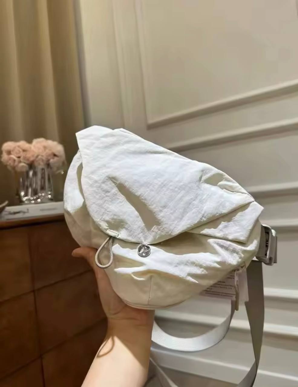 Lululemon curved crossbody bag