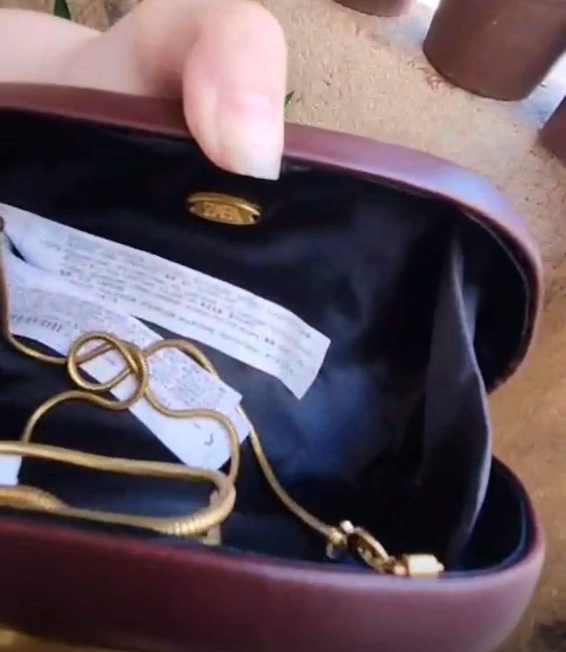 ZARA Clutch Bag