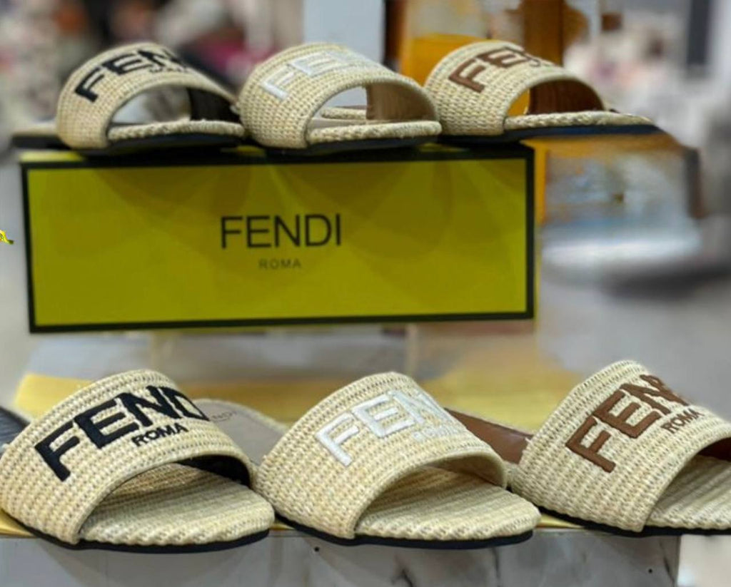 Fendi summer slippers