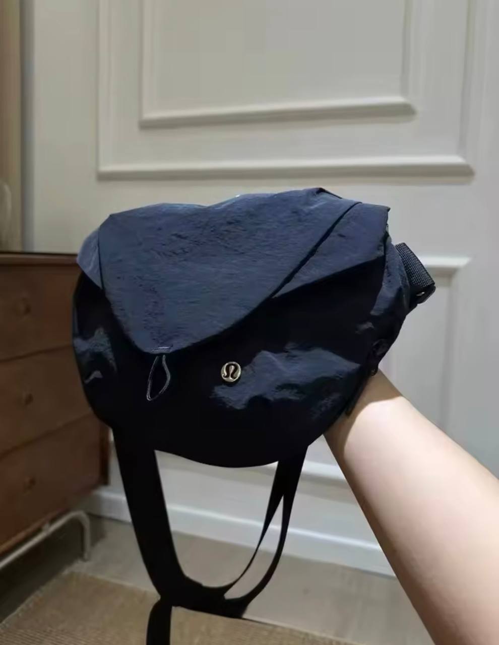 Lululemon curved crossbody bag